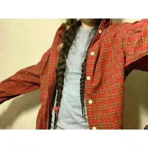 Red plaid Cotton Flannel​